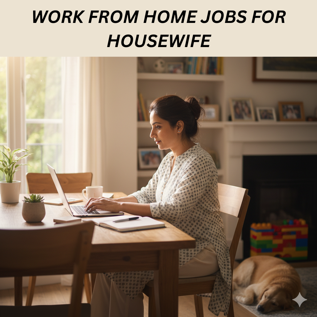 WORK FROM HOME JOBS FOR HOUSEWIFE (1) WORK FROM HOME JOBS