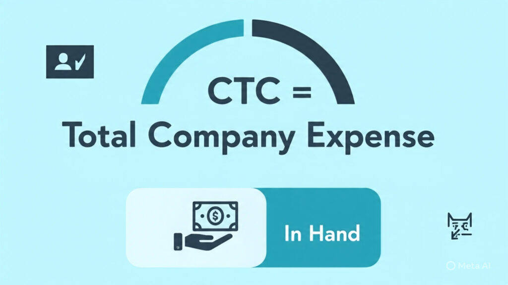 CTC as Total Company Expense with an in-hand money illustration.
