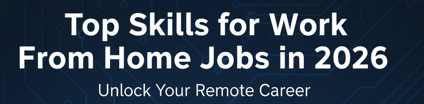 Top Skills for Work From Home Jobs in 2026.